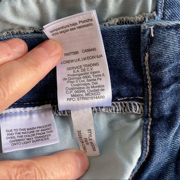 J Crew Jeans High Rise Wide Leg Trouser Pants K5200 - Picture 13 of 14